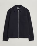 Samsøe Samsøe Hannes Boiled Wool Full Zip Salute Navy