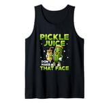 Pickle Juice Don’t Make That Face Cucumber Vegan Fitness Tank Top