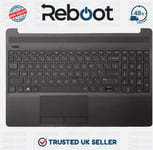 NEW REPLACEMENT PALMREST UK BLACK KEYBOARD + TOUCHPAD FOR HP 250 255 G7