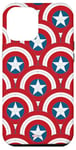 Coque pour iPhone 12 Pro Max Marvel Captain America 4: Brave New World Shield Pattern