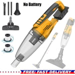 Cordless Vacuum Cleaner Hoover Upright Lightweight Handheld For Dewalt XR 18V UK