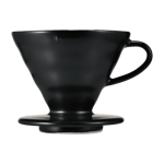 Hario Håndbrygger V60 02 matt sort håndlaget keramikk