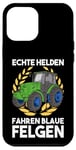 Coque pour iPhone 12 Pro Max Slurry Real Heroes Driving Blue Rims Tracteur Organic Farmers