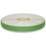 Corderie Italiane 006041849 Sangle pour volet roulant en polypropylène, 22 mm, 7,5 m, beige et vert clair