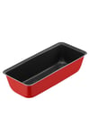 Moule à cake rectangulaire Tefal Chandeleur  J5797202 26 cm Rouge