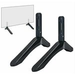 Start - Support tv de table universel pour 32-65 pouces Samsung Vizio Sony lcd Tv pas pour Lg Tv support de table noir 2 pièces