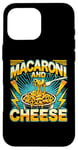 Coque pour iPhone 16 Pro Max Macaroni and Cheese Heavy Metal World Tour Hardcore Music