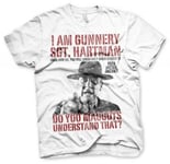 Hybris Full Metal Jacket - Sgt. Hartman T-Shirt (S,White)