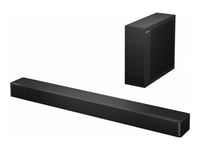 Hisense Hs2100 - Lydplankesystem - For Tv - 2,1 Kanaler - Trådløs - Bluetooth - Svart