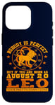 iPhone 16 Pro Leo Zodiac Sign August 20 Funny Horoscope Lion Birthday Case