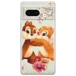 ERT GROUP Coque de téléphone Portable pour Google Pixel 7 Original et sous Licence Officielle Disney Motif Chip & Dale 003 Parfaitement adapté à la Forme du téléphone Portable, partiel imprimé