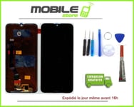 Vitre Tactile + Ecran LCD pour HUAWEI Y7 2019 NOIR + outils + colle