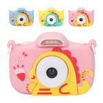 Kids Camera 2.4in Screen 1080P 8X Zoom LED Flash Cute Look Video Recording Kit