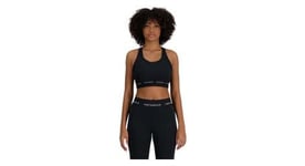 Brassiere new balance sleek medium support sports noir