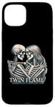 iPhone 15 Plus Twin Flame Skeleton Couple Eternal Love Lovers Forever Case