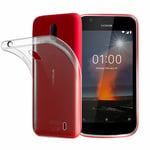 Coque Nokia Nokia 1 Etui Housse Silicone Gel ULTRA FINE, Transparent