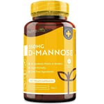 D Mannose 550mg 2 x 120 Vegan Capsules Food Supplement Nutravita