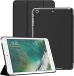 Coque Pour Ipad Mini 1/2/3, Housse ¿¿Tui Arri¿¿Re Rigide De Protection Support De Tablette Soft-Touch, Veille/R¿¿Veil Automatique (Noir)