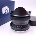 7.5Mm F2.8 Ii Ultra Wide Angle Fisheye Lens For M4/3 Mount Cameras For Oly Part