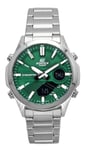 Casio Edifice Analog Digital Green Dial Quartz EFV-C120D-3A 100M Men's Watch