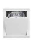 Indesit D2Ihd526Uk Fullsize 14 Place Setting Integrated Dishwasher - Dishwasher With Installation