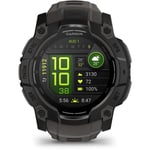 Garmin Instinct 3 50mm Sports Watch (Black Bezel with Charcoal Band)