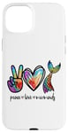 Coque pour iPhone 15 Plus Peace Love and Mermaids Cute Mermaid Amoureuse Fille