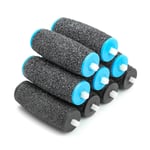 9Pcs Pedi Replacement Rollers Heads Refills Extra Coarse for Pedicure Hard Skin