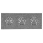 Nicoman Tapis de Porte Spaghetti Gris 150 x 60 cm