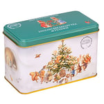 New English Teas Peter Rabbit & Friends at Christmas Tea Tin with 40 English Breakfast Teabags