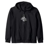 Star Wars: The Mandalorian Darksaber Text Zip Hoodie