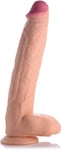 Realistic Dildo 13 Inch Sex Toy Huge Thick Penis Real Feel  Suction Cup Adult UK