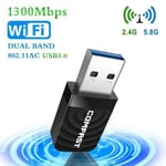 CLES USB WIFI 650 MBPS DUAL BAND COMFAST