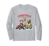 Christmas On The Farm Xmas Christmas Long Sleeve T-Shirt