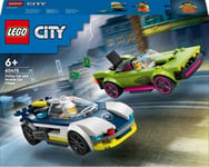 LEGO City Police 60415  - Poliisiauto ja muskeliauton takaa-ajo