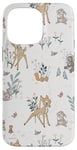 Coque pour iPhone 14 Pro Max Disney Bambi et Thumper Floral