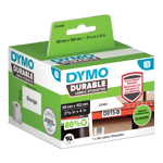 DYMO – Label roll 102 x 59 mm PE film white 300 pcs, permanent all-purpose labels, address labels 