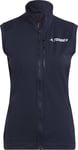 Adidas Women's Terrex Xperior Cross-Country Ski Soft Shell Vest Legink, XS