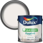 Dulux Quick Dry Eggshell Quality Brilliant White 2.5L Wood Metal Paint