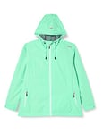 CMP - Veste femme à capuche fixe, menthe, XS