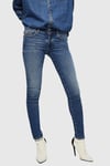 Diesel - Jean Super Slim Skinny - Bleu