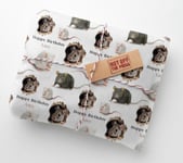 Rats Rat Birthday Rodents Gift Wrap Wrapping Paper Present