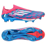 adidas F50 + FG Reemergence - Blå/Hvit/Rosa - Gress (FG), størrelse 46