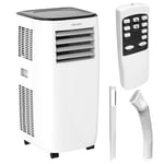 3in1 Portable Air Coditioner with Wheels Remote 8000 BTU Timer Dehumidifer Fan