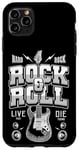 Coque pour iPhone 11 Pro Max Chemises Rock & Roll, I Love Rock Music, Rock & Roll Freedom