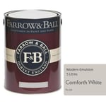 Farrow & Ball - Modern Emulsion - 5L - Cornforth White No.228 - To Clear