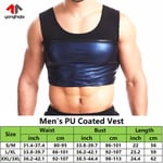 Gilet De Sauna Amincissant Pour Homme, Vêtement En Forme De Sueur, Grande Taille, T-Shirt Thermo, En Polymère