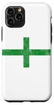 Coque pour iPhone 11 Pro Drapeau Croix de l'Ordre de Saint Laurier