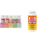 Mod Podge Starter Set & Podge Matte Waterbase Sealer, Glue and Finish - 16 oz