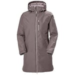 Helly Hansen Women's W Long Belfast Winter Waterproof Windproof Breathable Jacket, Baby Trooper, M